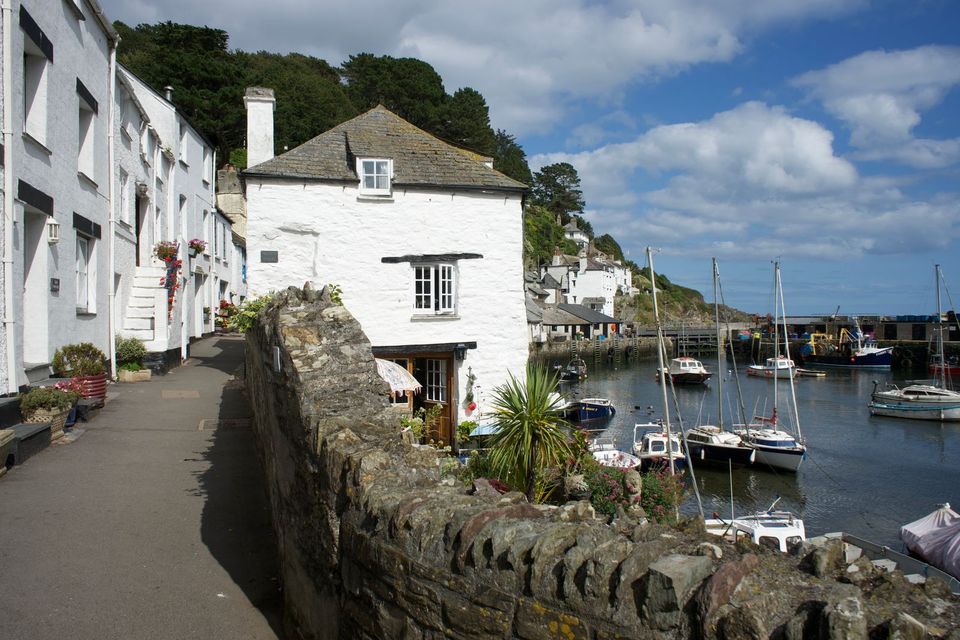 Rural Cornwall near Truro — Polperro